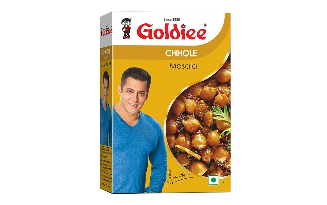 Goldiee Chhole Masala    Box  100 grams